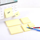 Pack of 100 Self Sticky Notes 75x75mm Yellow