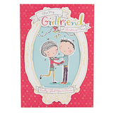 Christmas Card To Girlfriend 'Glad You're Mine' 