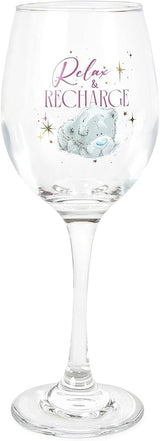 Me to You Tatty Teddy Hot Water Bottle, Wine Glass and Coaster Gift Set in A Gift Box Official Collection