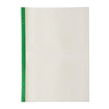 Pack of 100 A4 Premium Glass Clear Punched Pockets (90 Micron) - 708099