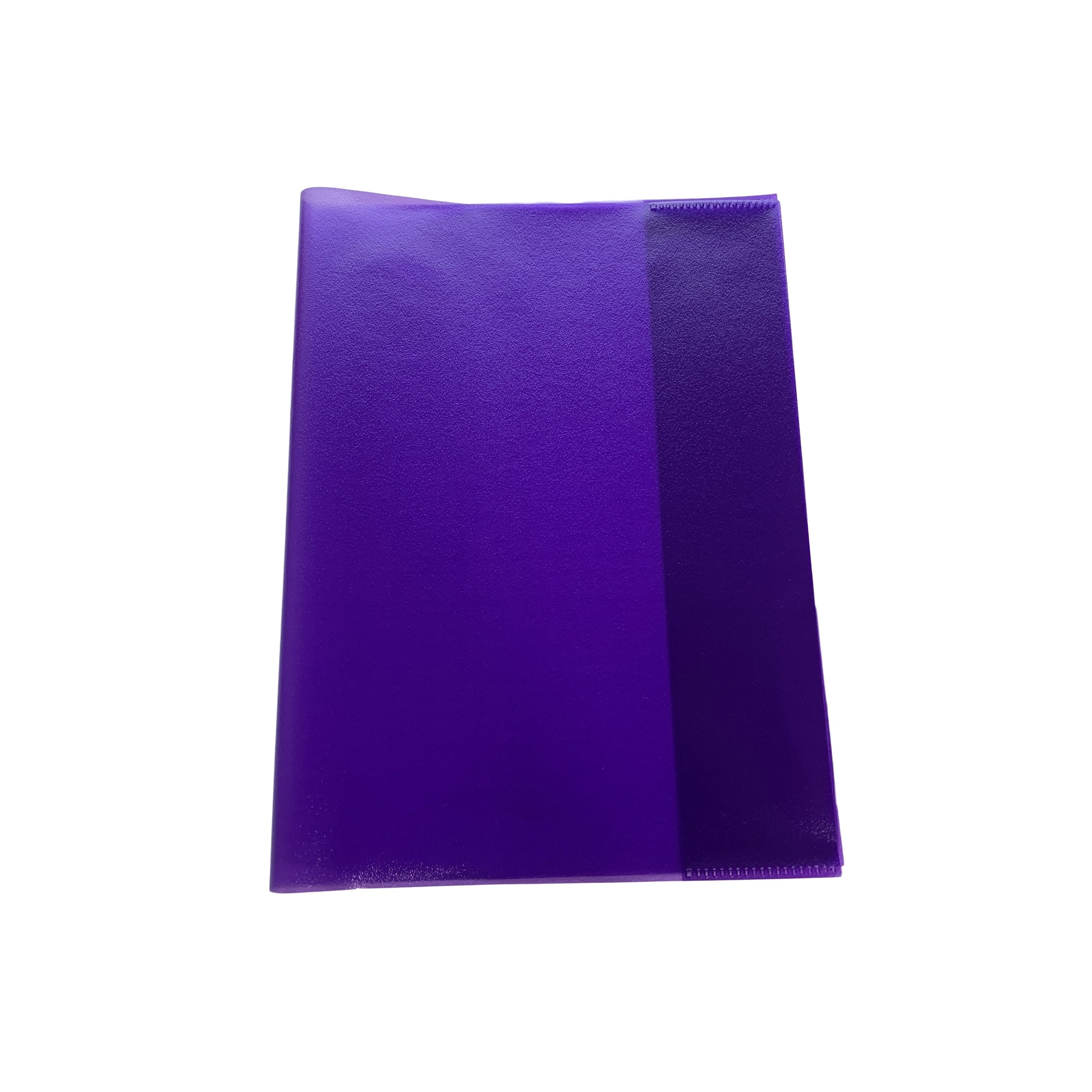 Pack of 10 9x7" Frosted Purple Exercise Book Covers