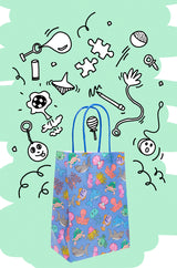 Sea Animals Paper Gift Bag