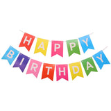 Multicolour Happy Birthday Party Banner