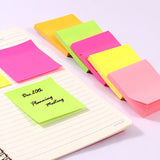 400 Sheets Pastel Colour Sticky Notes Memo Block 75x75mm