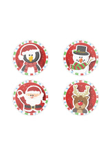 Pack of 100 Christmas Bouncy Jet Balls (3.3 cm)