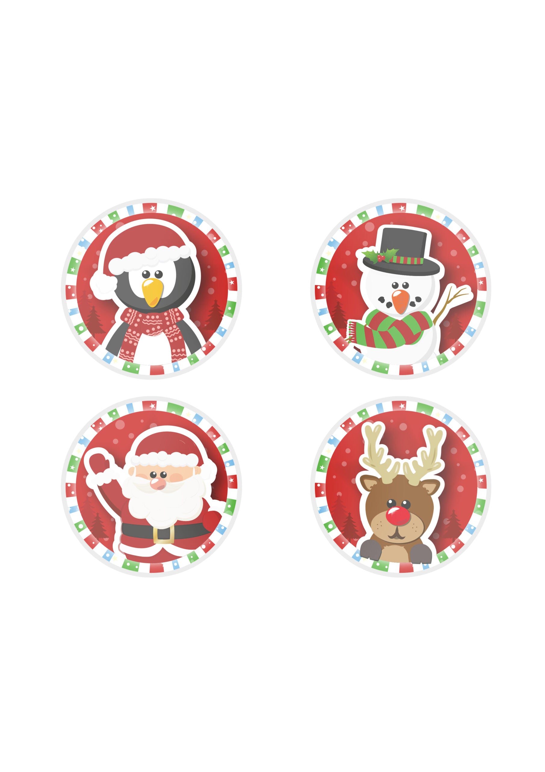 Pack of 100 Christmas Bouncy Jet Balls (3.3 cm)