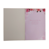 To My Wife Beautiful Roses Design Pink Mother's Day Card
