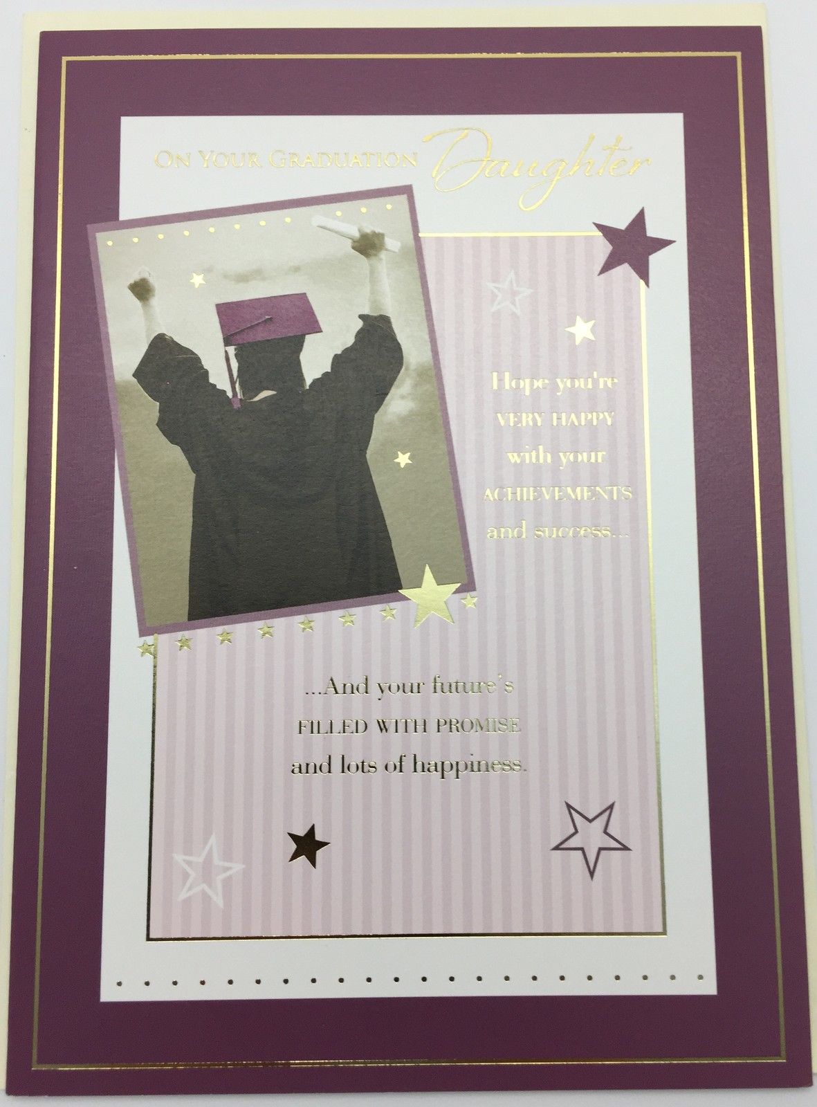 "On Your Graduation Daughter" Graduation Greeting Card 