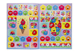 A4 Emotion Faces Coloring Book with Stickers