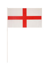 England St George Pvc Hand Flag with 40cm Stick