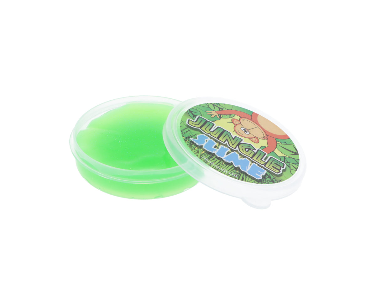 Single Jungle Animal Slime Tub - Pocket Money Toys Party Bag Filler