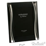 SHINY WAVE BLACK PHOTOGRAPH FRAME