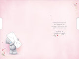 Bear Holding Envelope One I Love Handmade Valentine's Day Card {DC}