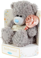 Me to You Best Bridesmaid 15cm Plush Bear Wedding Day Bridesmaid Gift Official Collection