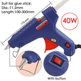 40W Hot Melt Glue Gun with 11.2mm Glue Stick