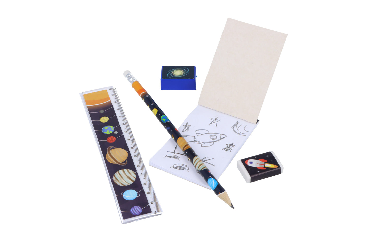 5 Piece Space Stationery Set