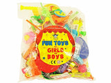 100 Piece Assorted Toy Bags {DC}