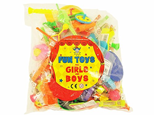 100 Piece Assorted Toy Bags {DC}