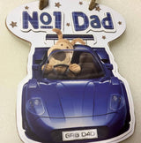 No 1. DAD Boofle Hanging Plague GREAT DAD CAR Christmas Fathers day Birthday Any Occasion