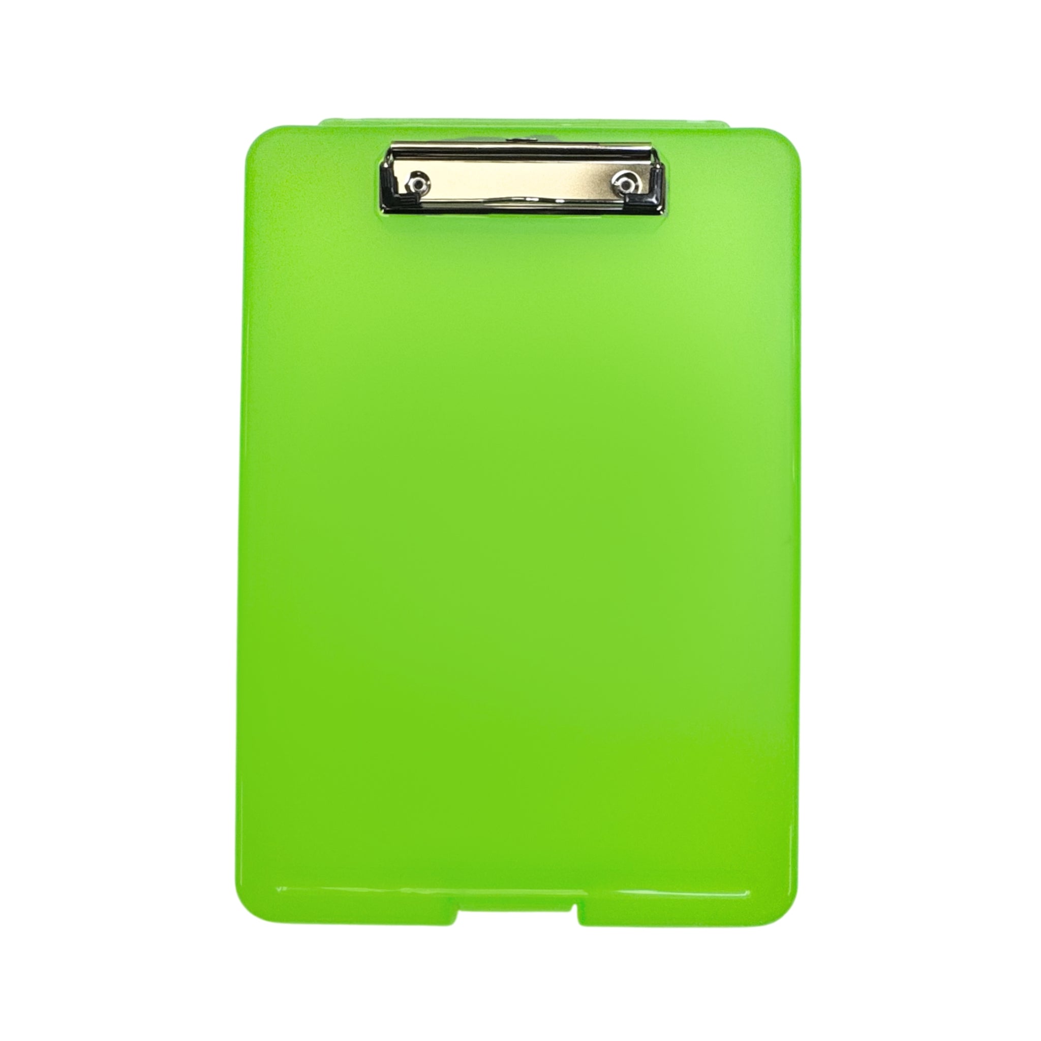 A4 Green Clipboard Box File - Storage Filing Case