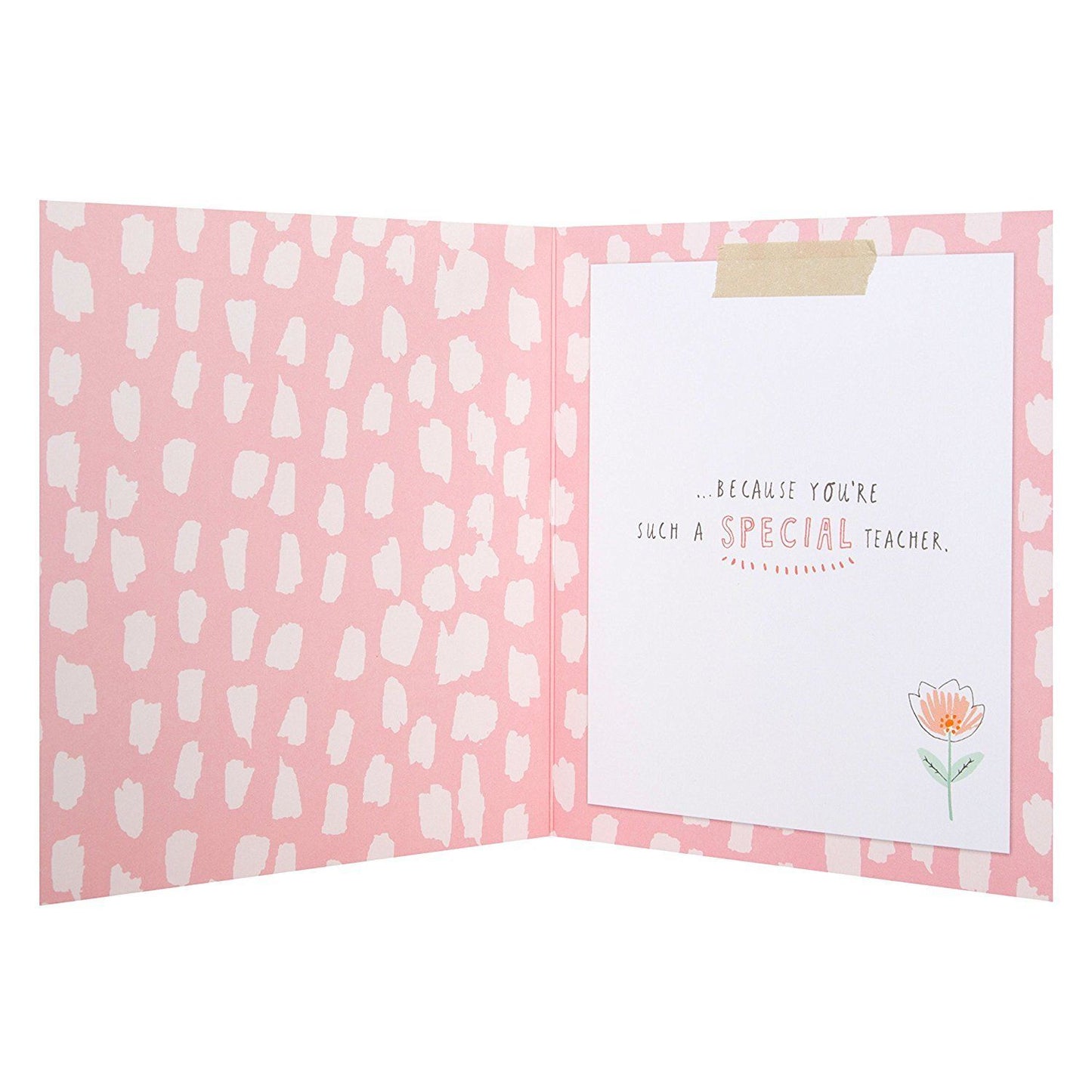 Thank You Teacher Card "Special Thank You" {DC}