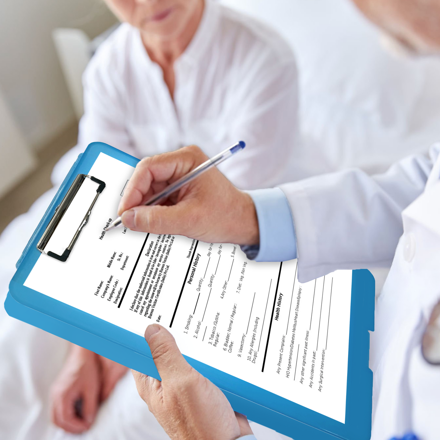 A4 Black Clipboard Box File - Storage Filing Case