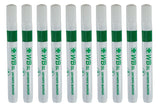 Green Whiteboard Marker Pens Bullet Tip (Pack of 10) WB15 804018