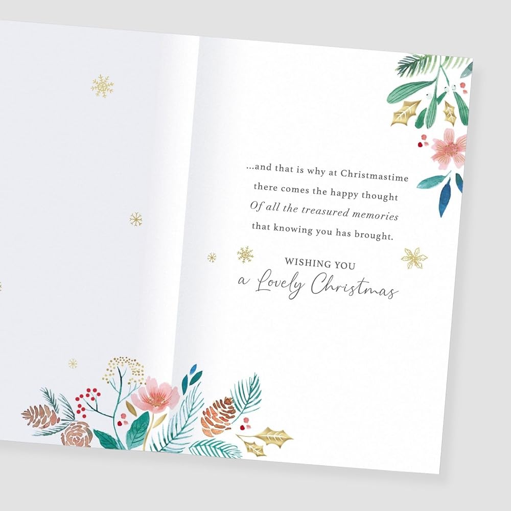 Intricate Design Especially For You Helen Steiner Rice Christmas Card