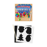 Eco-Friendly Christmas Magic Colour Scratch Set