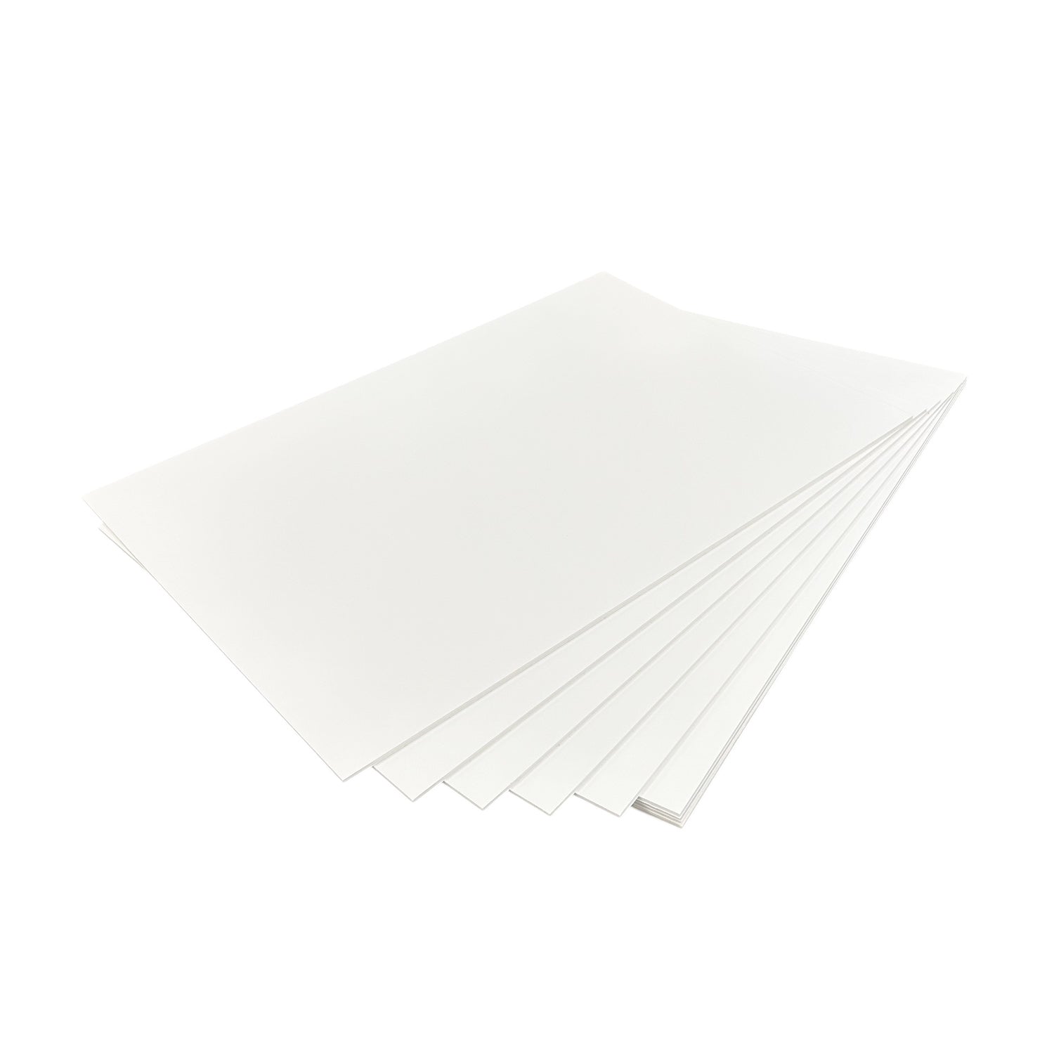 Pack of 10 A1 5mm Self Adhesive White Foam Boards – 594 x 841mm