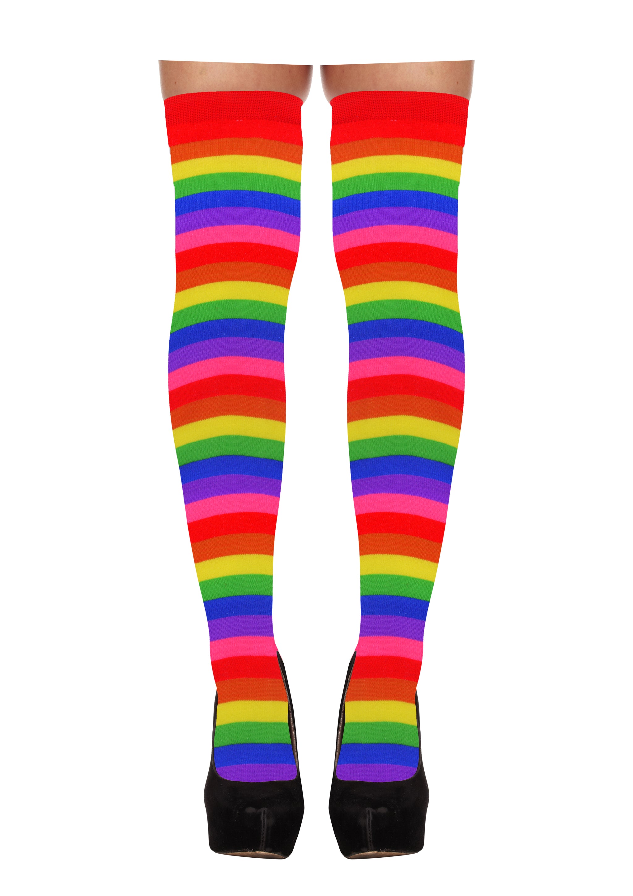 Pride Rainbow Hold-up Stockings