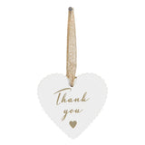 Thank You Amore Heart Tag With Ribbon {DC}
