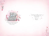 Bears With Bouquet And Envelope Wonderful Partner Valentine's Day Card {DC}