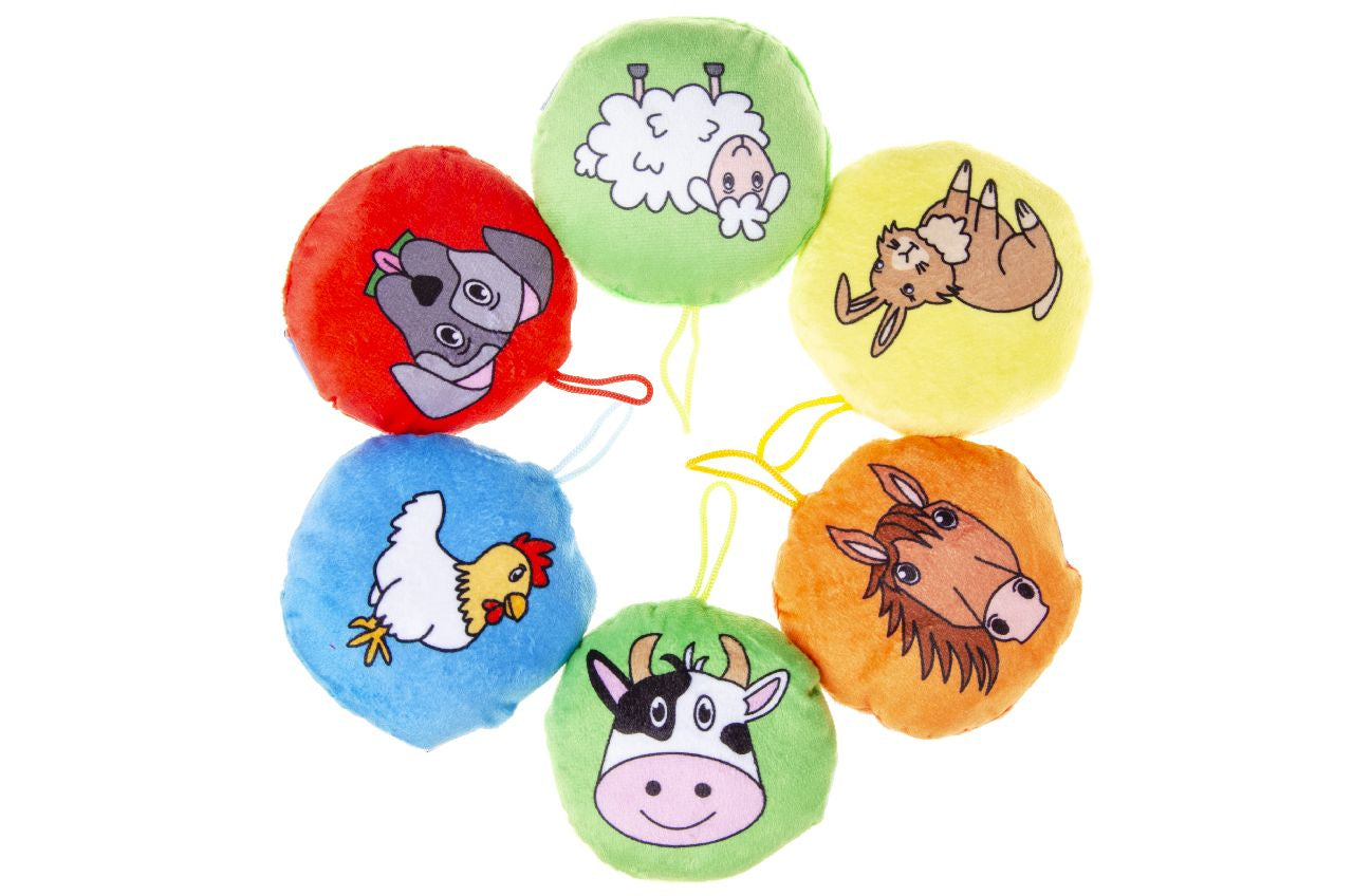 Single Plush Farm Animal 10cm