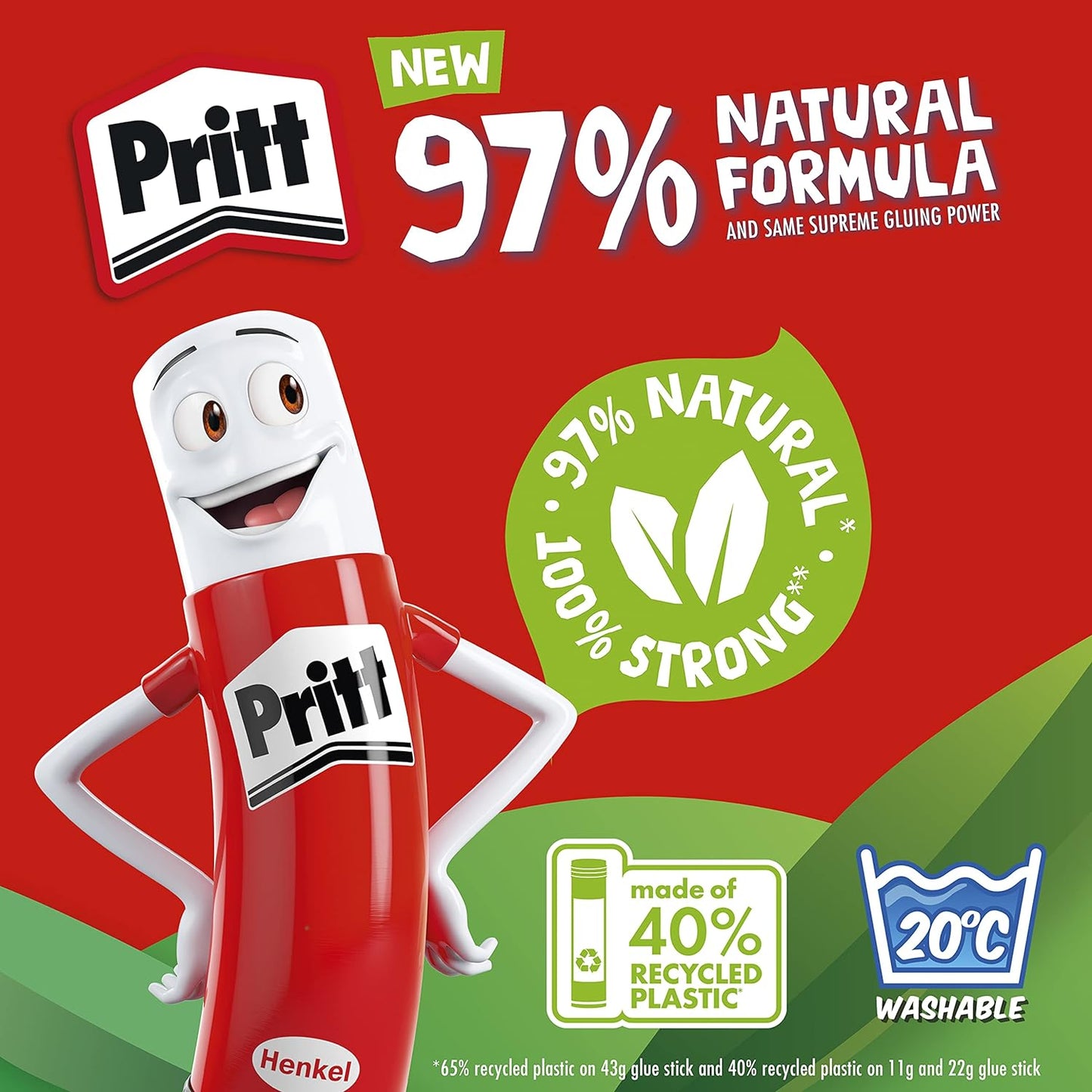 Single Pritt Stick Glue Stick 43g