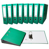 A4 Green Paperbacked Lever Arch File by Janrax