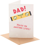 Funny Another Level Design Dad Birthday Card