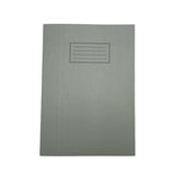 Janrax A4 Grey 80 Pages Feint and Ruled Exercise Book