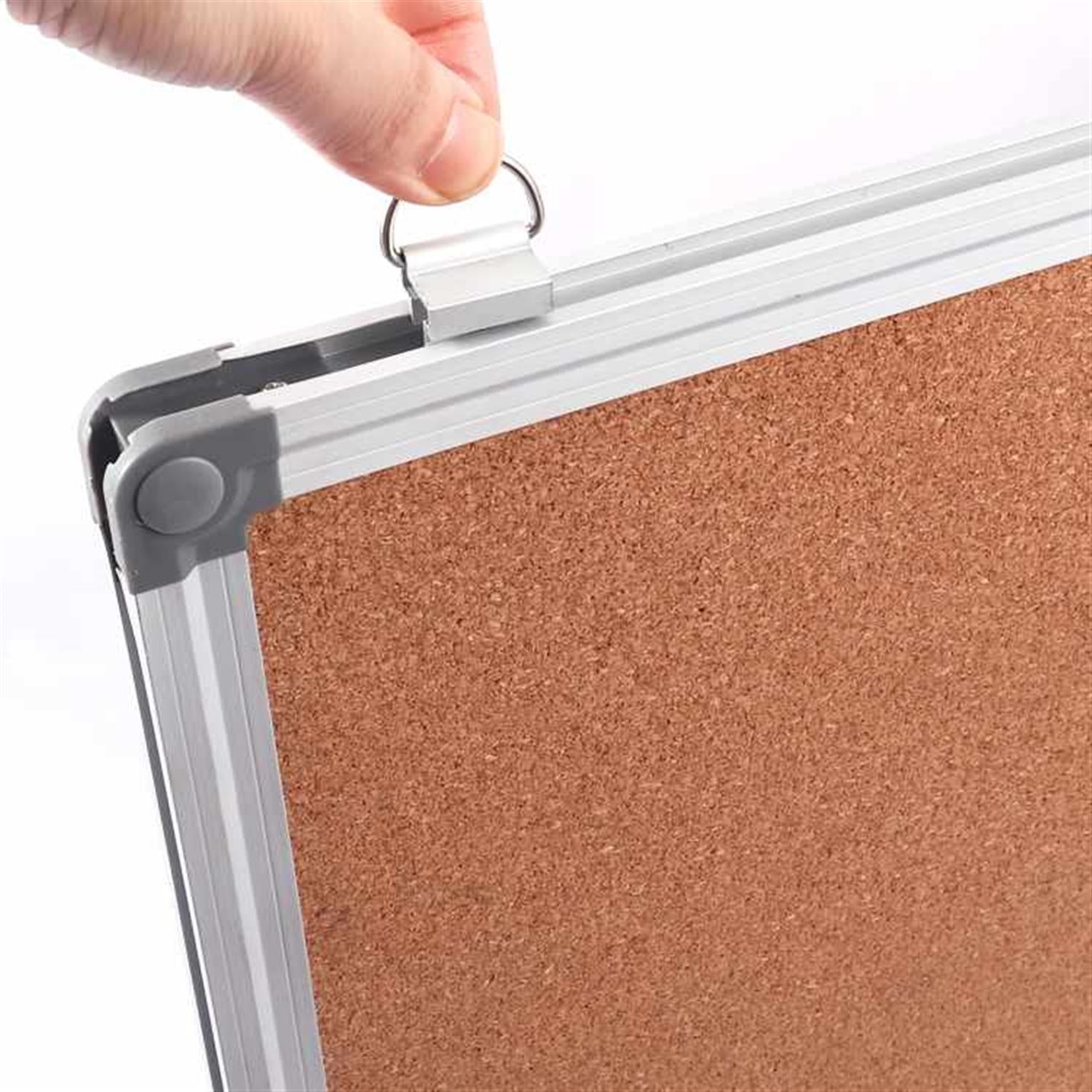 Aluminum Framed Bulletin Cork Board 90 x 120cm