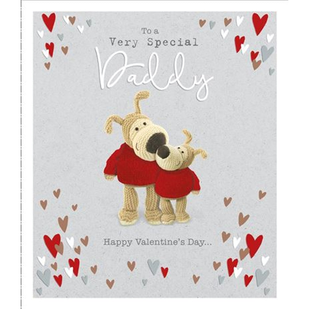 To A Very Special Daddy Boofle Valentine's Day Card 