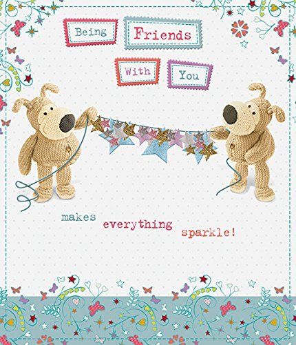 Being Friends with You Makes Everything Sparkle! Friend Greeting Card 