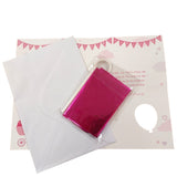 On the Christening of your Baby Girl Balloon Boutique Greeting Card