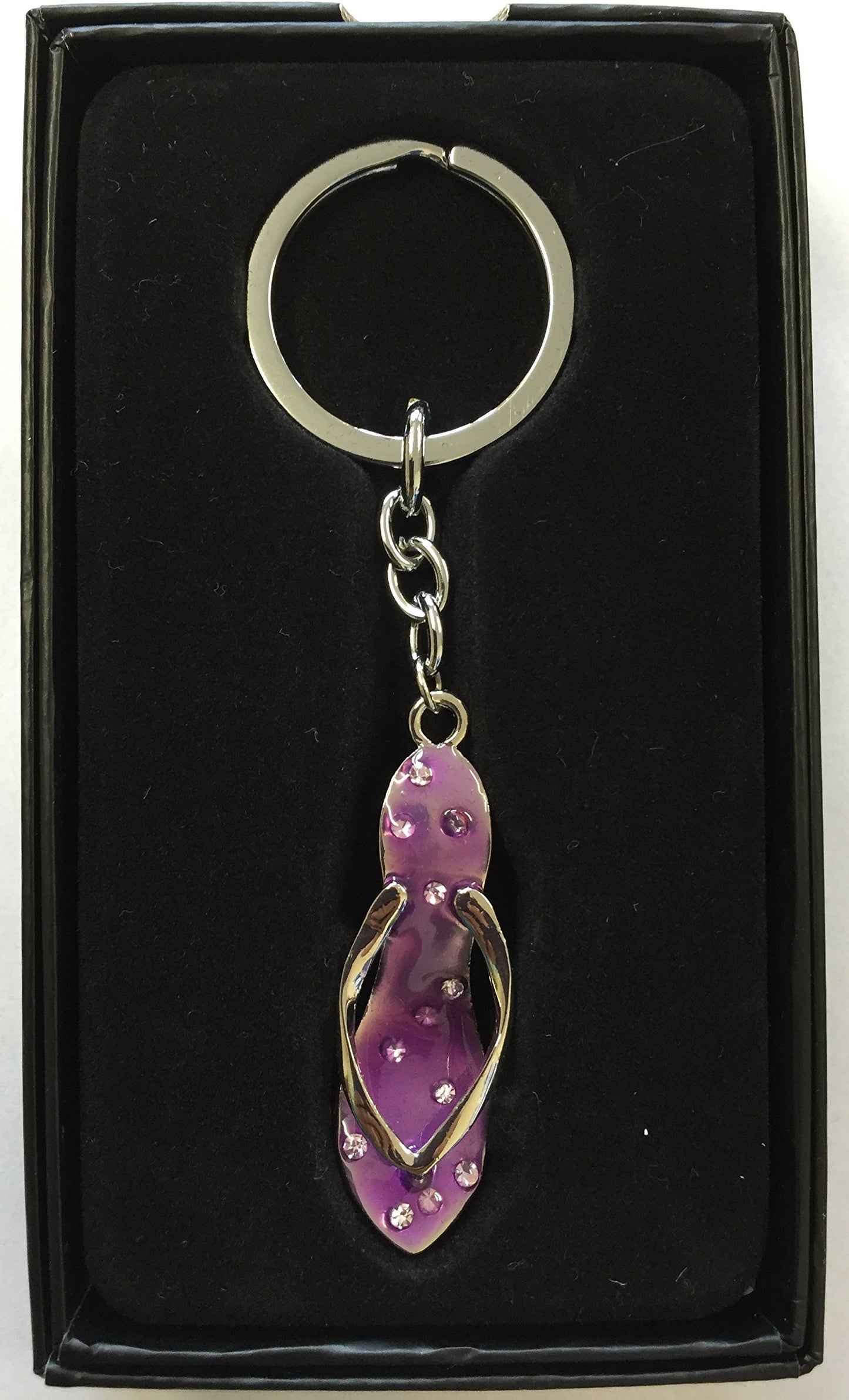 Bling Keyring High Heel Pink Diamante Shoe {DC}