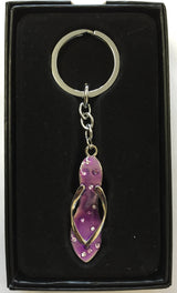 Bling Keyring High Heel Pink Diamante Shoe {DC}
