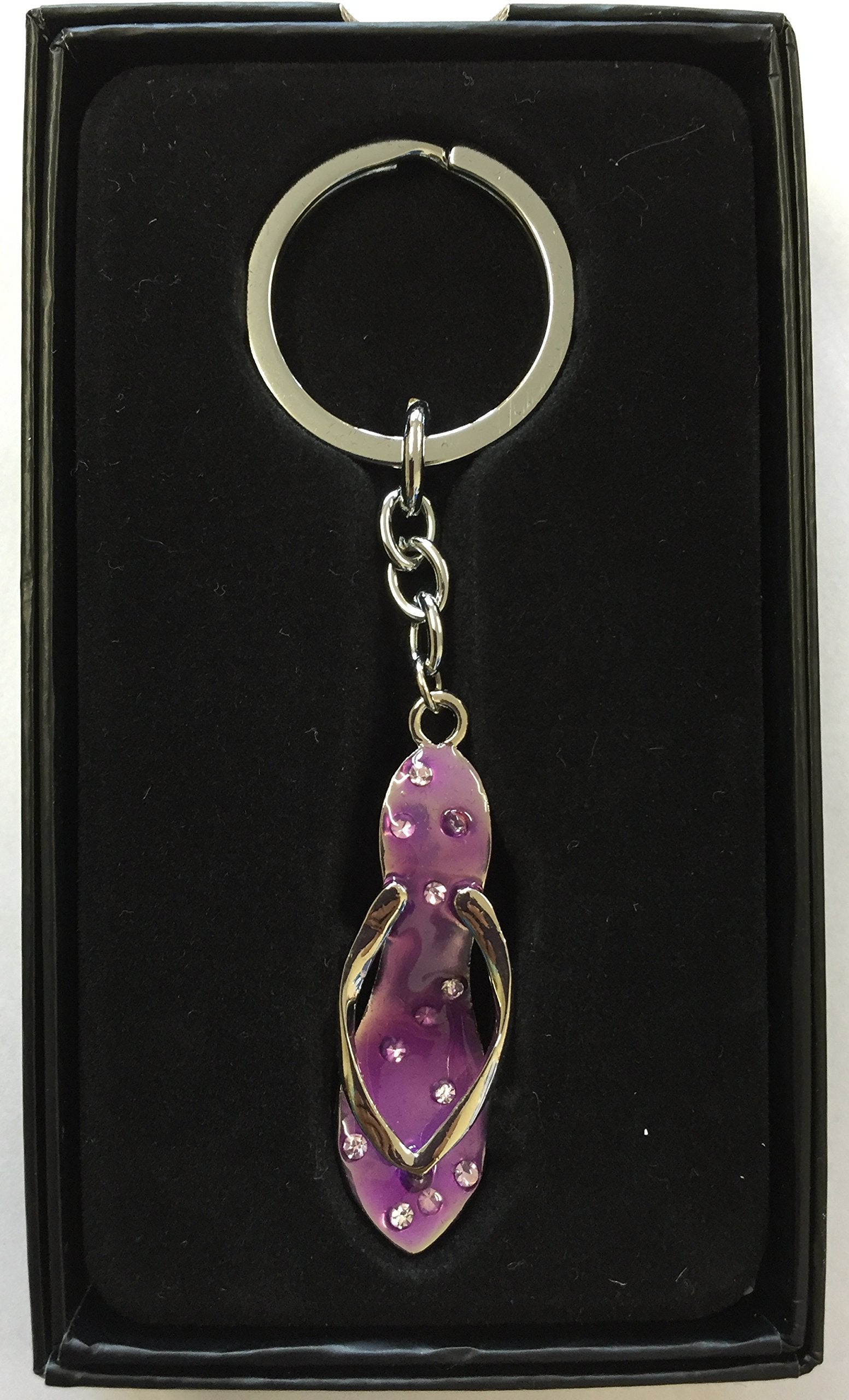Bling Keyring High Heel Pink Diamante Shoe {DC}