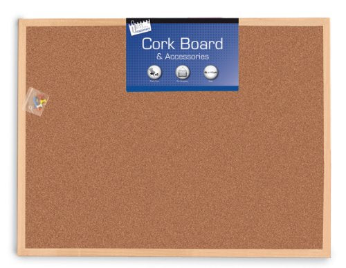 Tallon Just Stationery 400x600mm Split White/Cork Board
