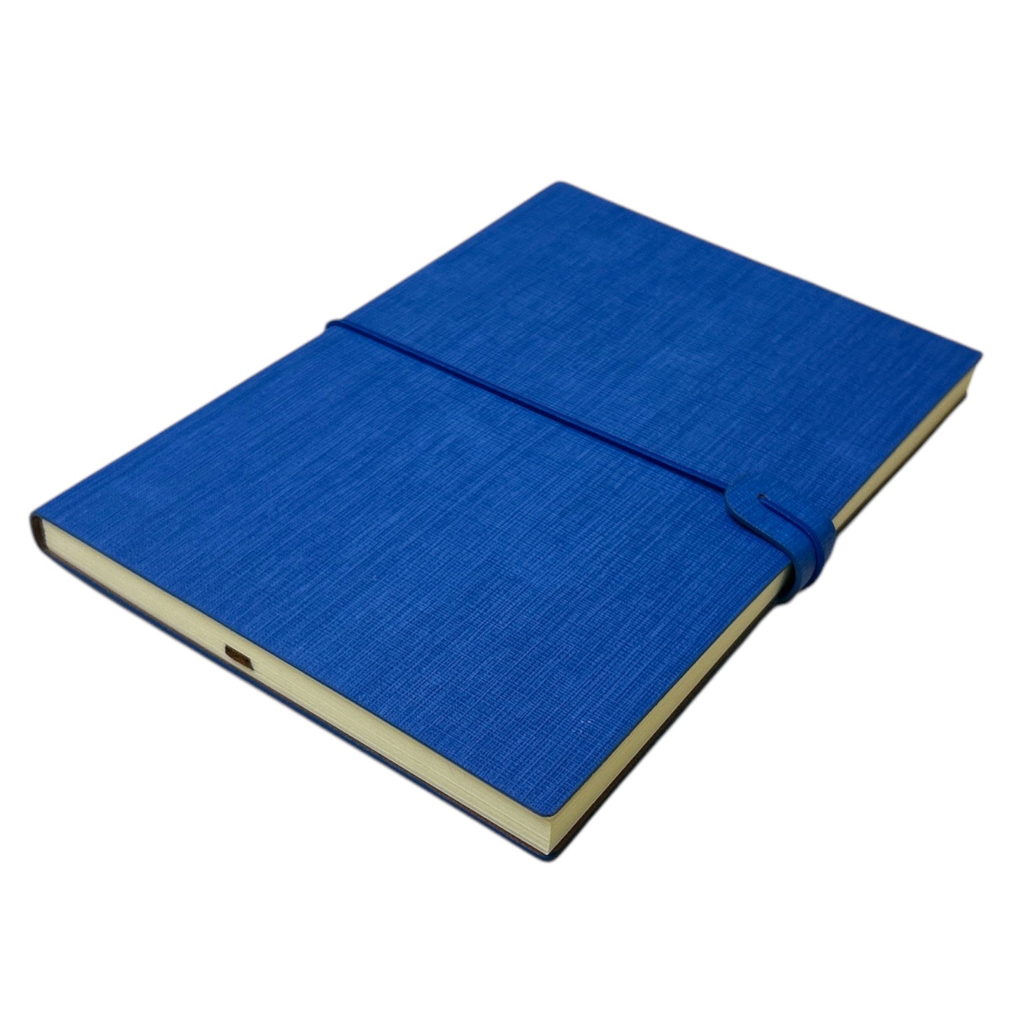 Single A5 96 Sheets Ruled PU Leather Soft Cover Notebook with Rope Closure