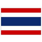 5ft x 3ft THAILAND / THAI FLAG WITH EYELETS PREMIUM QUALITY