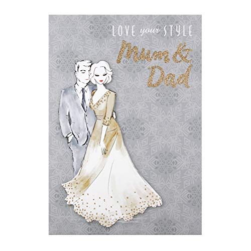 Mum and Dad Christmas Card 'Love Your Style" 