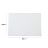 Pack of 50 White 100gsm 146x165mm Gummed Envelopes
